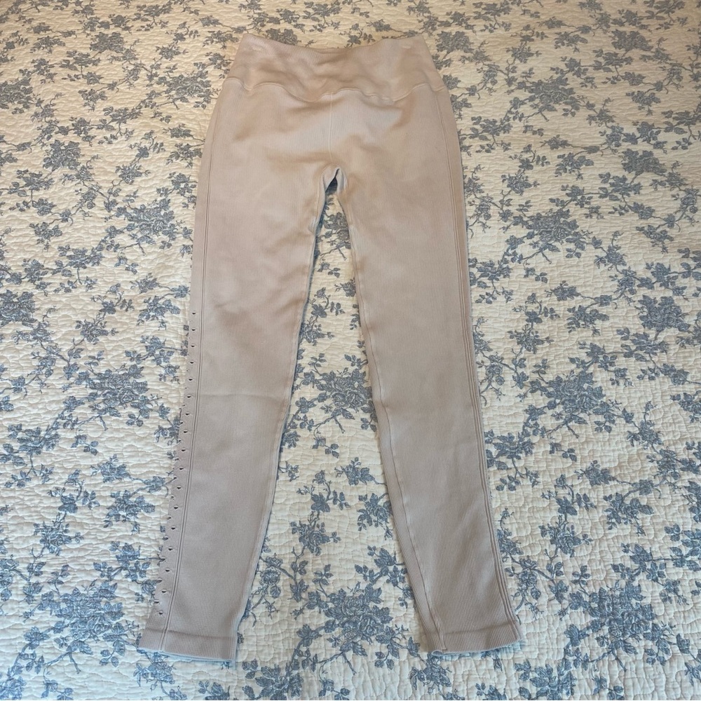 Spiritual Gangster Self Love Leg Cut Out Ankle Leggings Size M/L